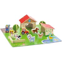Viga Toys - 3D Farm Set