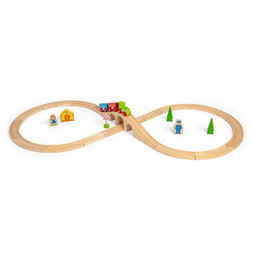 Bigjigs - Figure of Eight Train Set