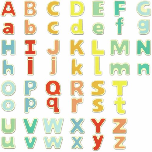 Hape - Magnetic Alphabet Letters (52 pieces)